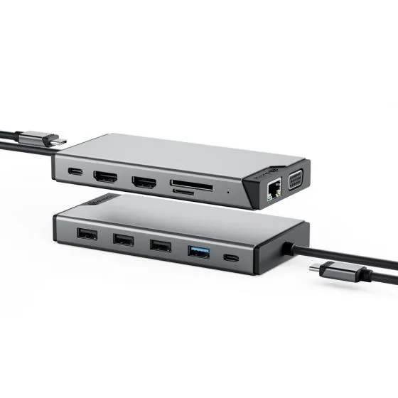 DV3 Universal Triple Display Docking Station