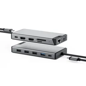 DV3 Universal Triple Display Docking Station