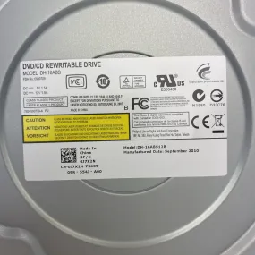 DVD-CD Rewritable Drive Model DH-16ABS128 DP/N 0J7X2N Lot Of 5
