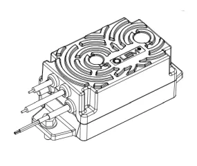DVL 1500/SP5, Digital Voltage Transducer, Vpn = 1000V, 50mA output,  /-15...24VDC powered, 8.5kV Isolation, All Terminals From the Side, No Top Terminals