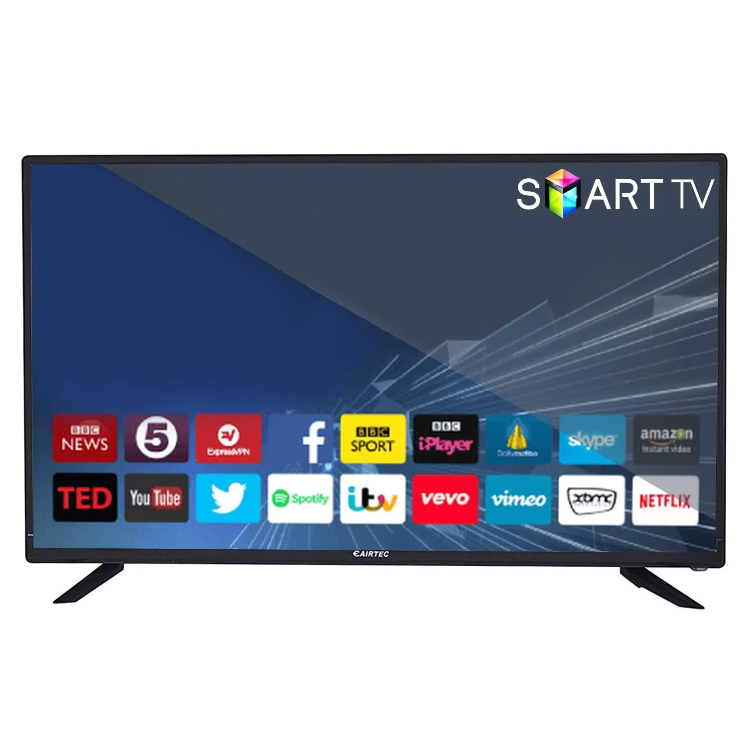 eAirtec 32 inches HD Ready Smart LED TV 32DJSM   Black