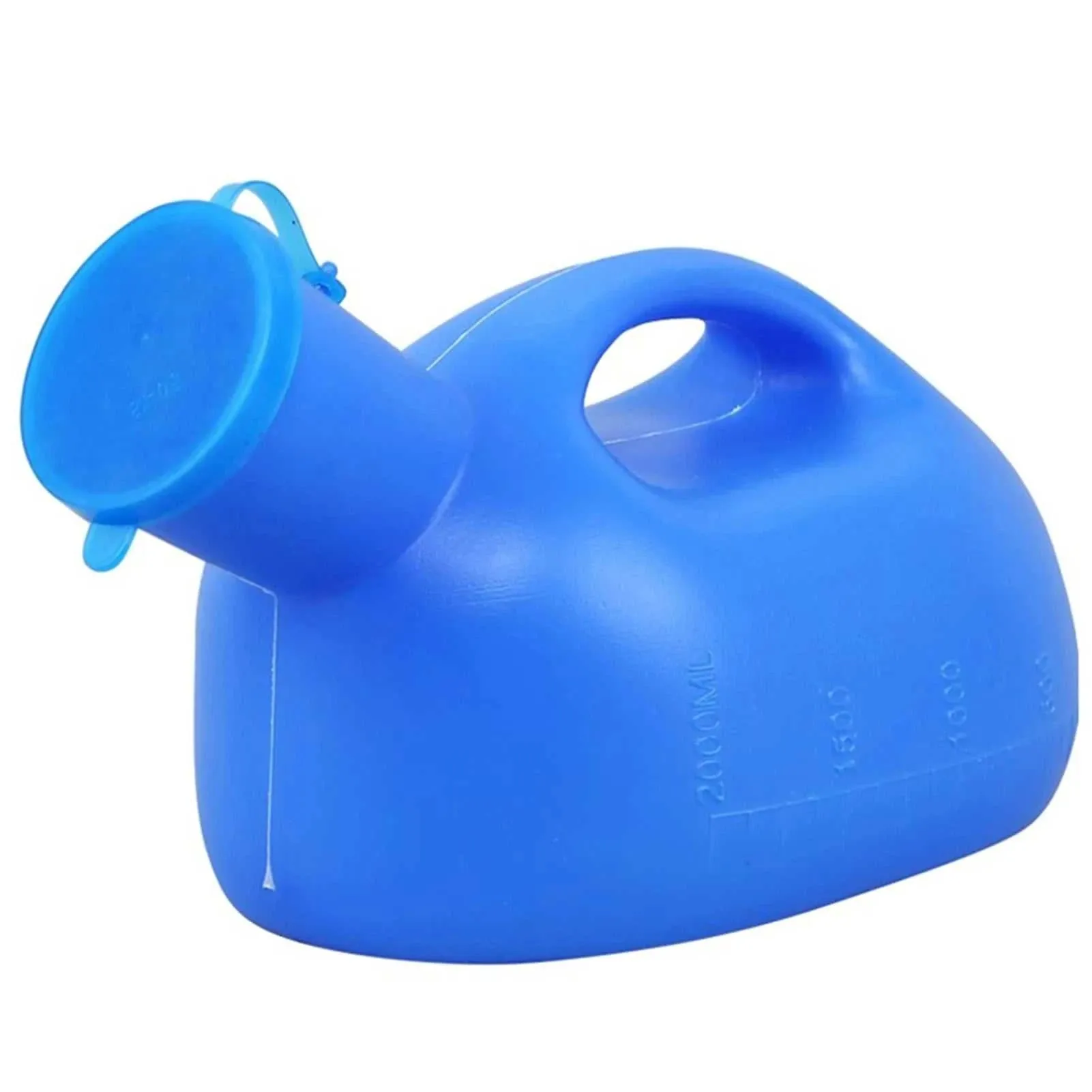 Elderly Men Urinals Pee Container Large Capacity 2000ml Pee Container for Drive and Travel for Long Hours