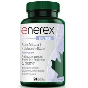 Enerex Nac 1000 (N-Acetylcysteine) 90 Tabs