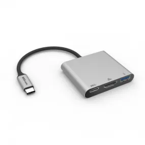 EZQuest USB-C MultiMedia Charging Adapter (3 Ports)