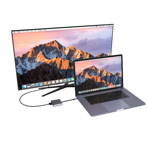 EZQuest USB-C MultiMedia Charging Adapter (3 Ports)