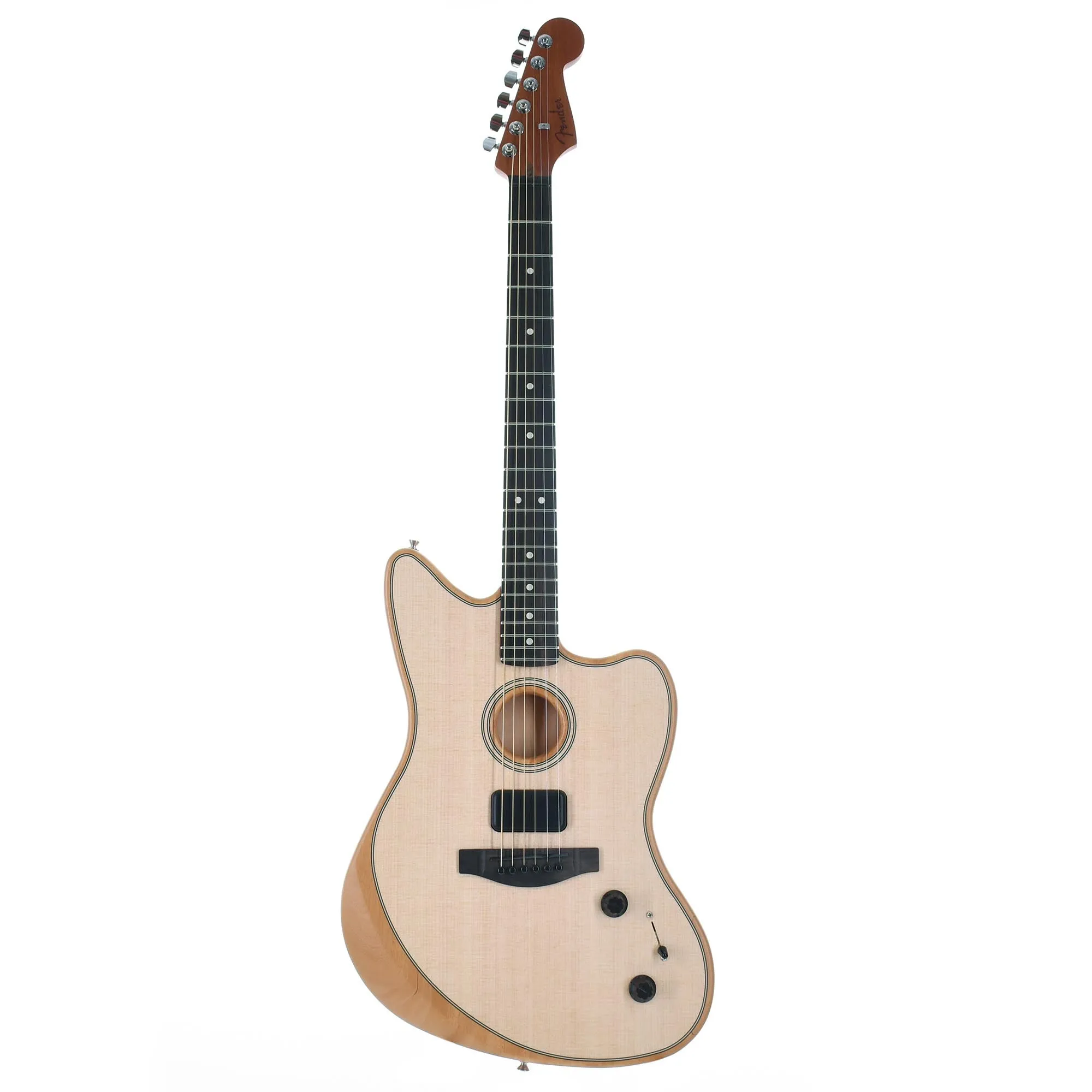 Fender American Acoustasonic Jazzmaster, Natural