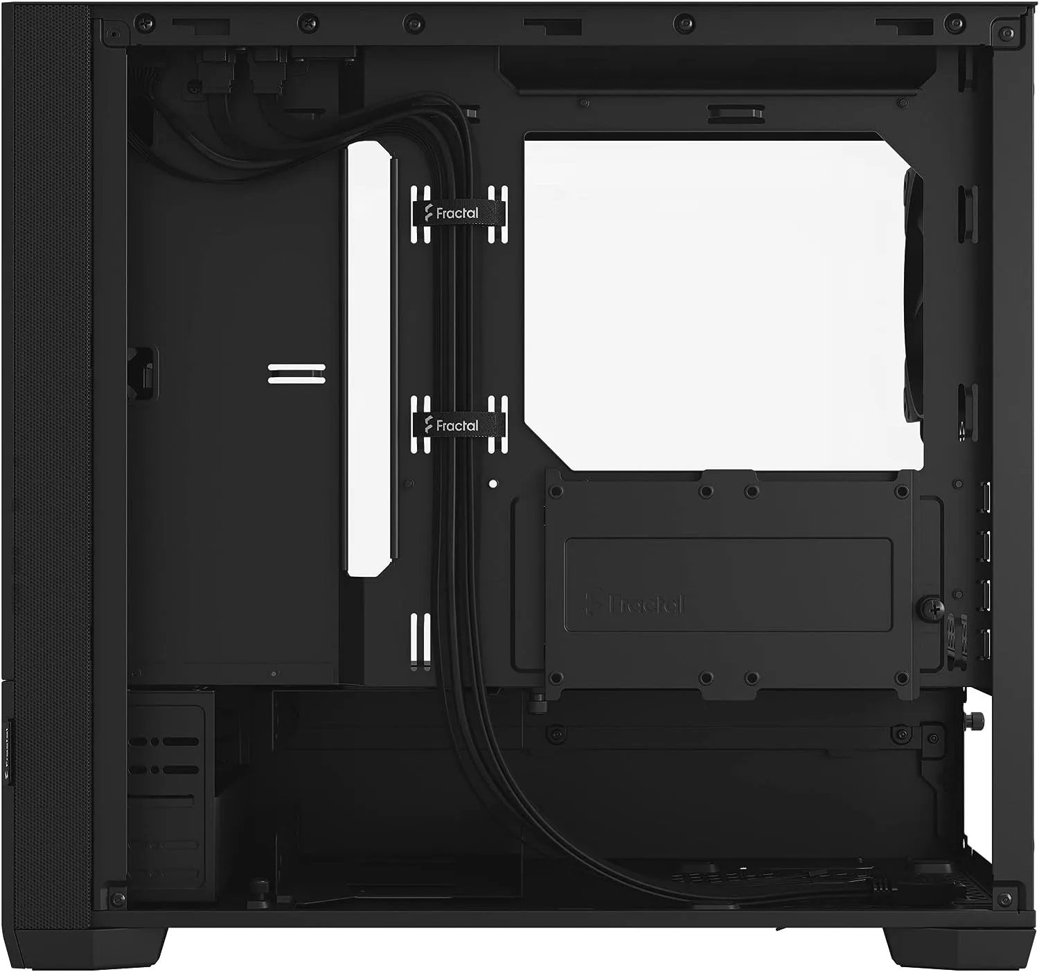 Fractal Design Pop Mini Silent Black TG Clear Tint M.ATX Case FD-C-POS1M-02