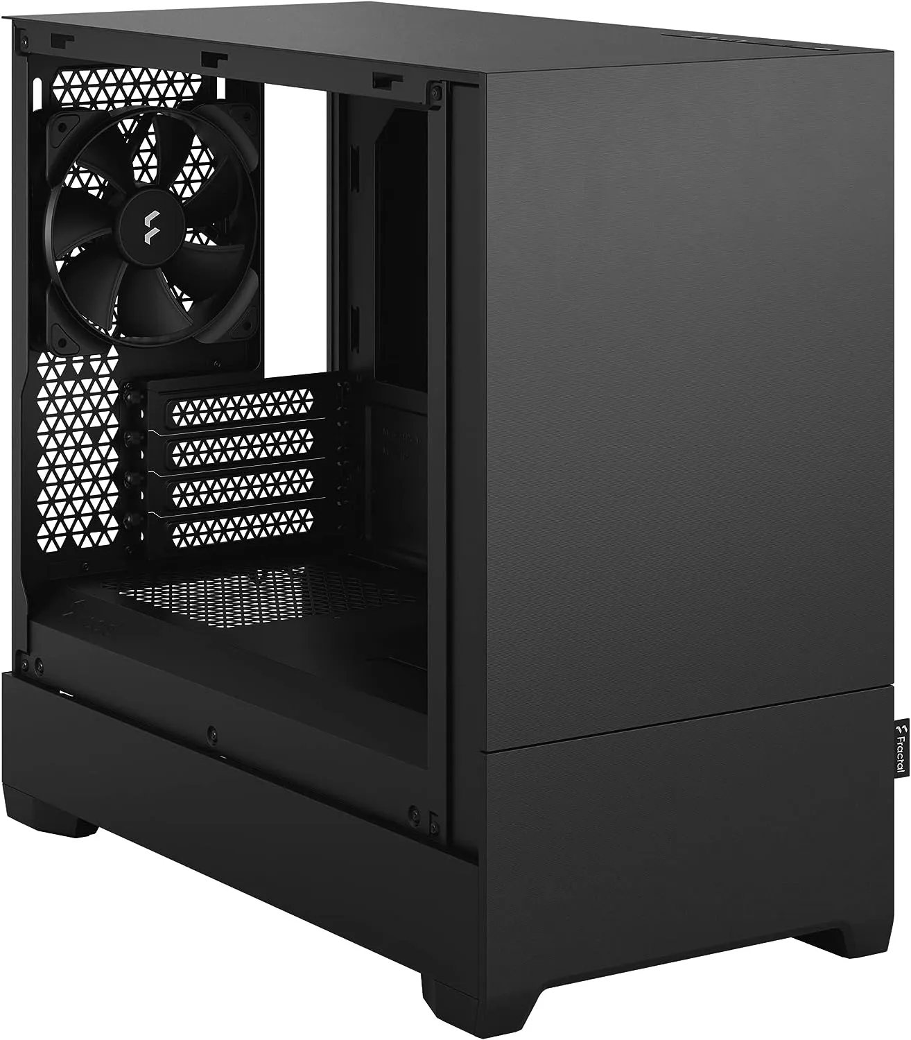 Fractal Design Pop Mini Silent Black TG Clear Tint M.ATX Case FD-C-POS1M-02
