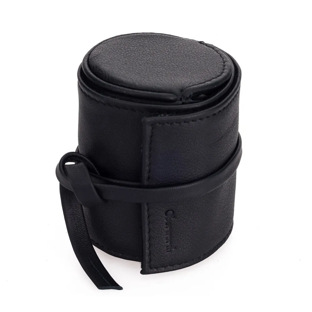 FREE Oberwerth Donau Leather Lens Wrap, Black, Medium