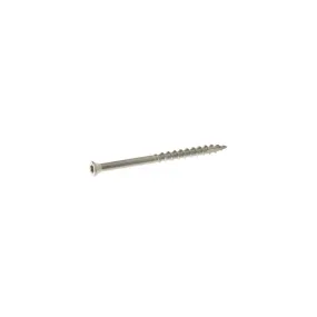 Grip-Rite PrimeGuard Max No. 7 wire X 3 in. L Gray Star Trim Head Deck Screws 5 lb 490 pk
