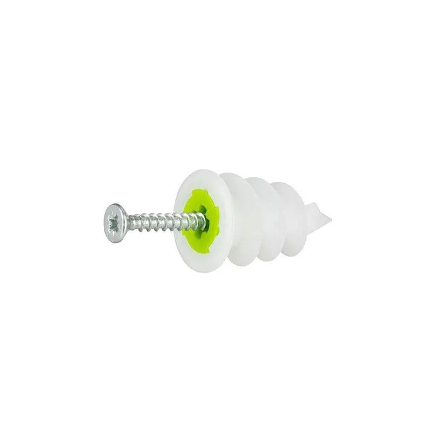 Gripit Twist-It Green Self Drive 25 Pack