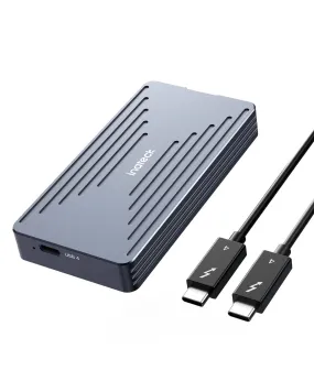 Hard Drive Enclosure for M.2 NVMe with USB 4.0 & 40 Gbps Transmission, FE2028