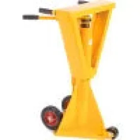Heavy-Duty Trailer Stabilizing Jack Stand, 100,000 Lb. Static Capacity
