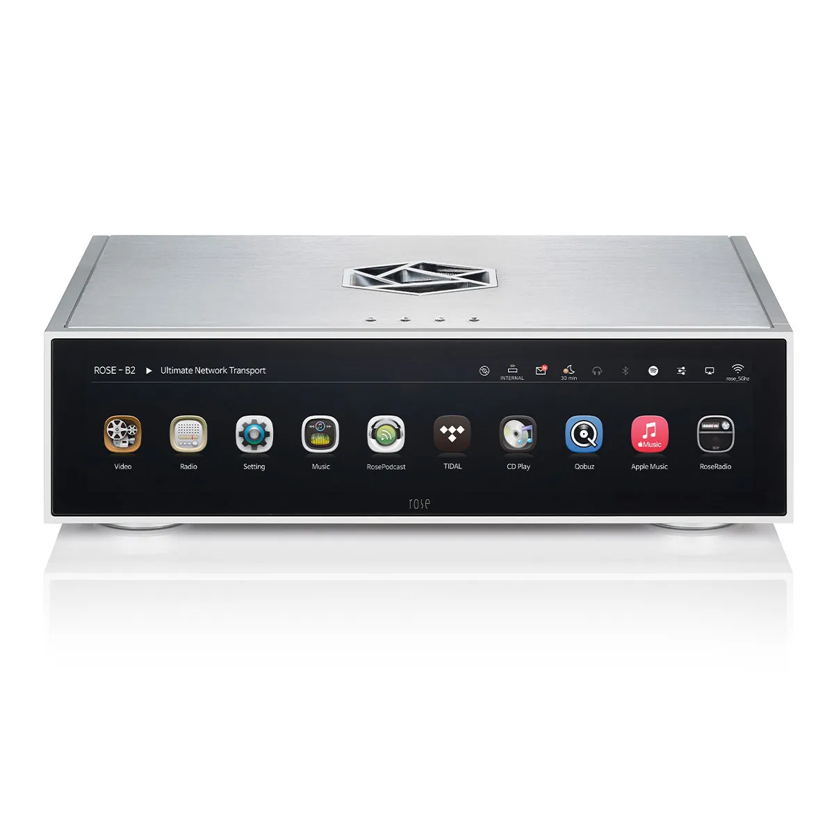 HiFi Rose RS130 Network Transport (Silver)