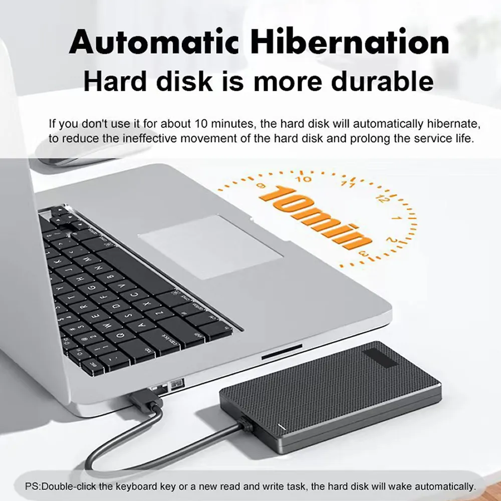 High-Speed 2.5-Inch Sata Usb 3.0 Hdd Ssd Enclosure