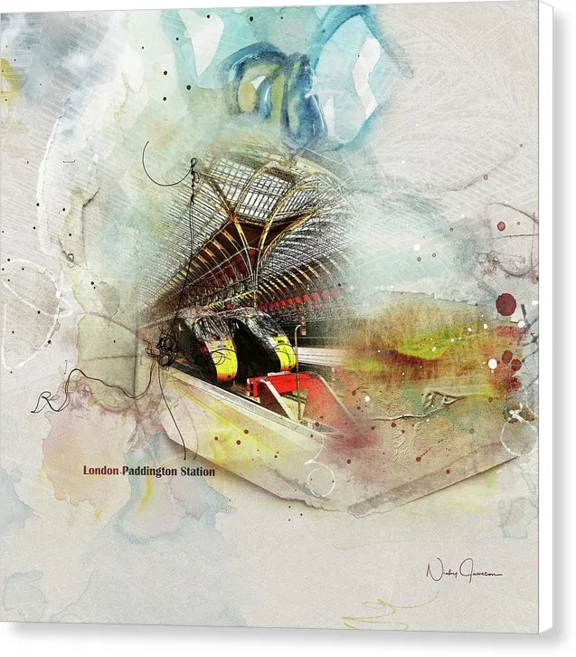 High Speed - Paddington Station - I - Canvas Print