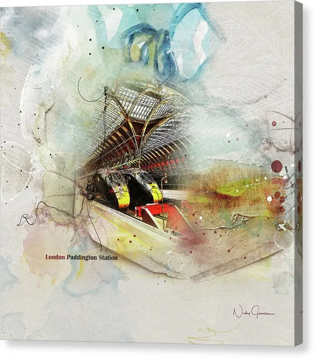 High Speed - Paddington Station - I - Canvas Print