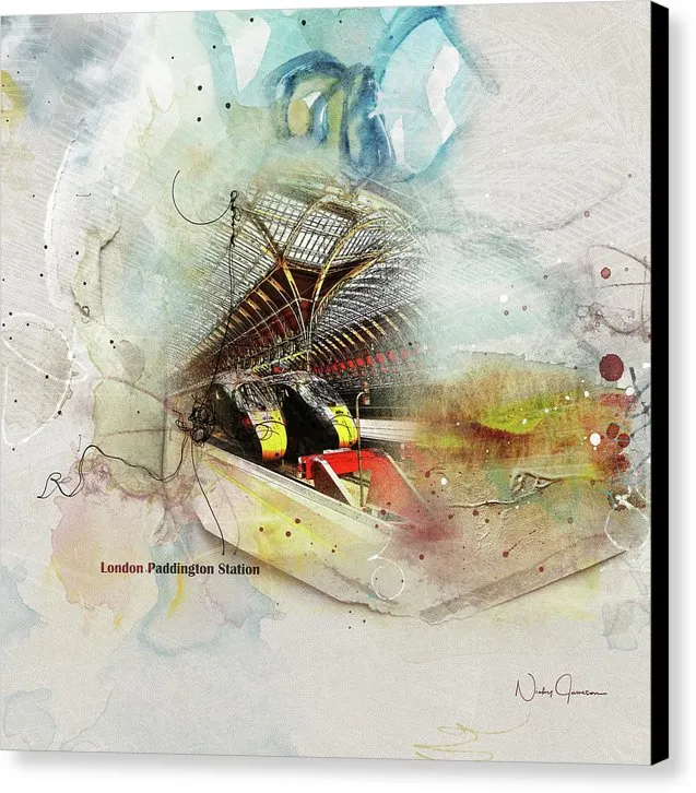High Speed - Paddington Station - I - Canvas Print