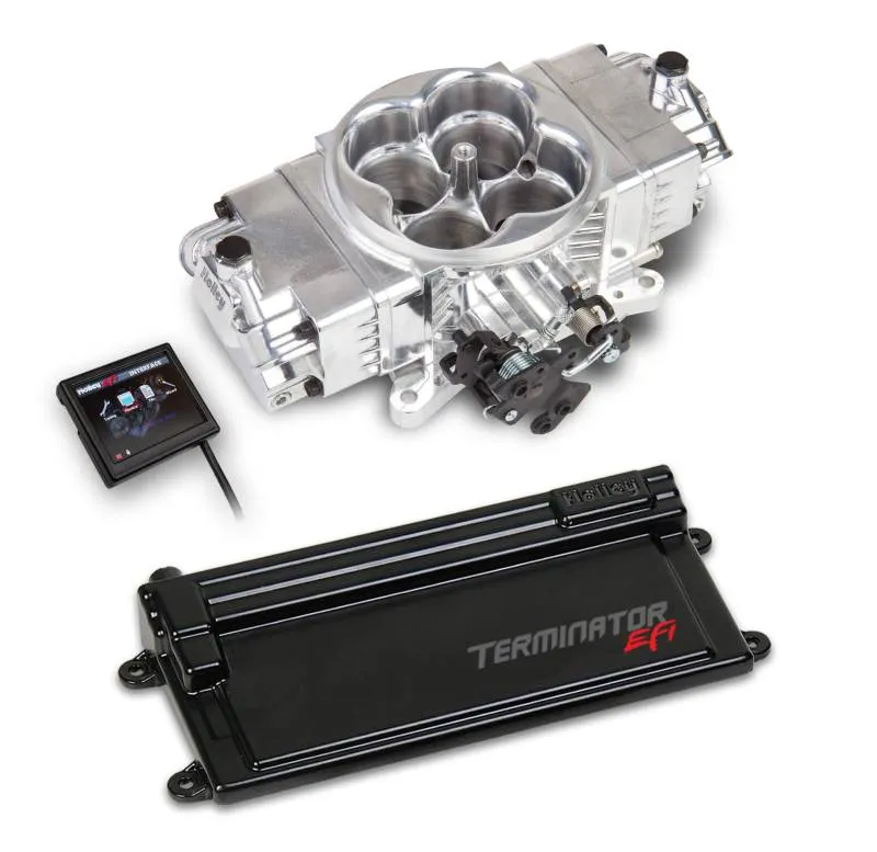 Holley EFI Terminator Stealth EFI w/ GM Transmission Control - Polished