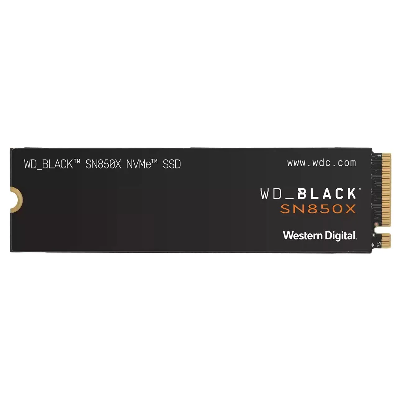 Internal SSD Western Digital SN850X, WDS100T2X0E, 1TB, M.2 2280
