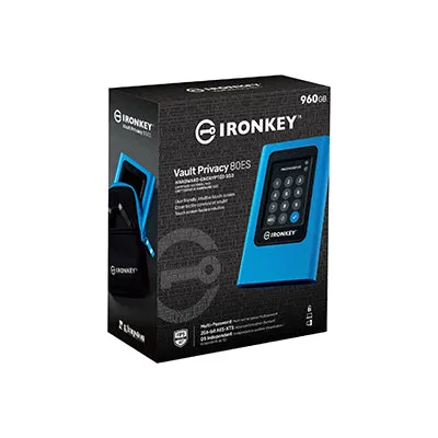 IronKey Vault Privacy 80 Encrypted External SSD