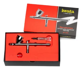 Iwata Revolution HP-CR3 Gravity Feed Dual Action Airbrush 0.3mm