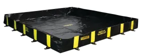 Justrite 28522 Rigid-Lock Quickberm 12' x 12', 1075 Gal.