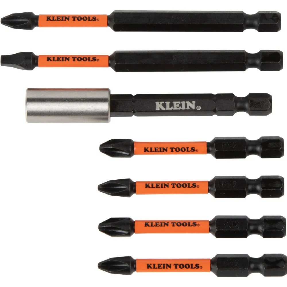 Klein 33801 ProFlex Impact Driver Bit Set, 40-Piece