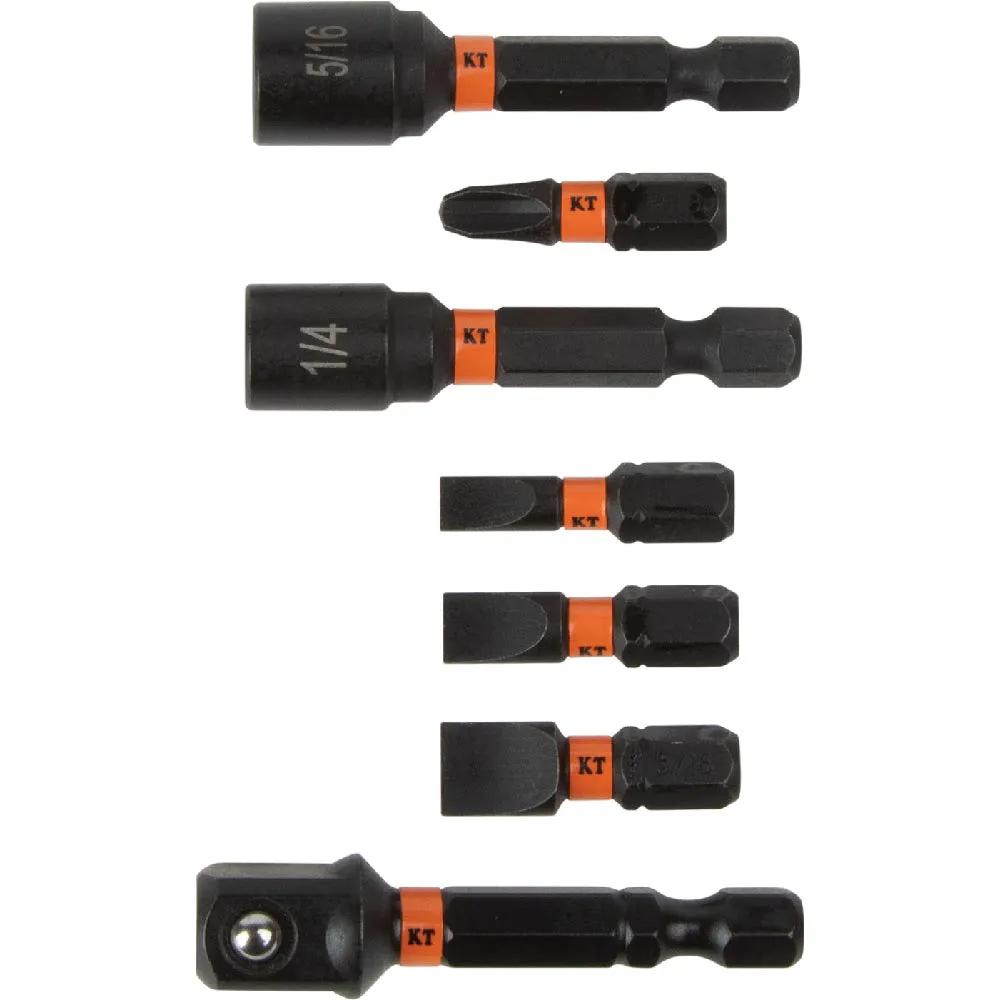 Klein 33801 ProFlex Impact Driver Bit Set, 40-Piece