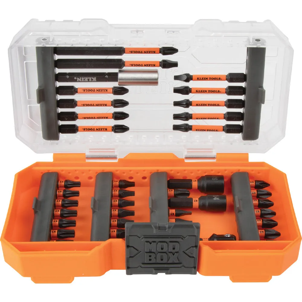 Klein 33801 ProFlex Impact Driver Bit Set, 40-Piece