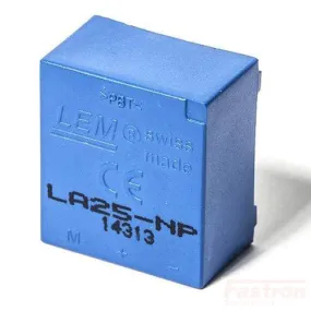 LA 25-NP/SP13, C/L Hall Effect Current Sensor, 0.5 Amp, 25mA Output, PCB Mount, No Aperture