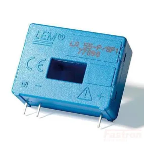 LA 25-P, C/L Hall Effect Current Sensor, 25 Amp, 25mA Output, PCB Mount, 12.7 x 7mm Aperture