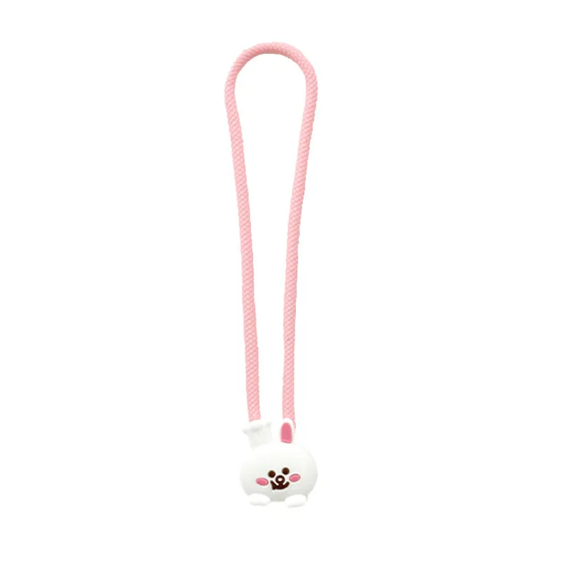Line Friends Love Coffee Anti-lost Strap Phone Lanyard