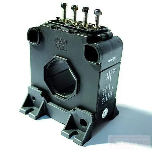 LTC 500-SF C/L Hall Effect Current Sensor, 500 Amp, 125mA Output,  /-15..24V, 27.5mm Aperture, Panel Mount, w/ feet, X = 0.6%