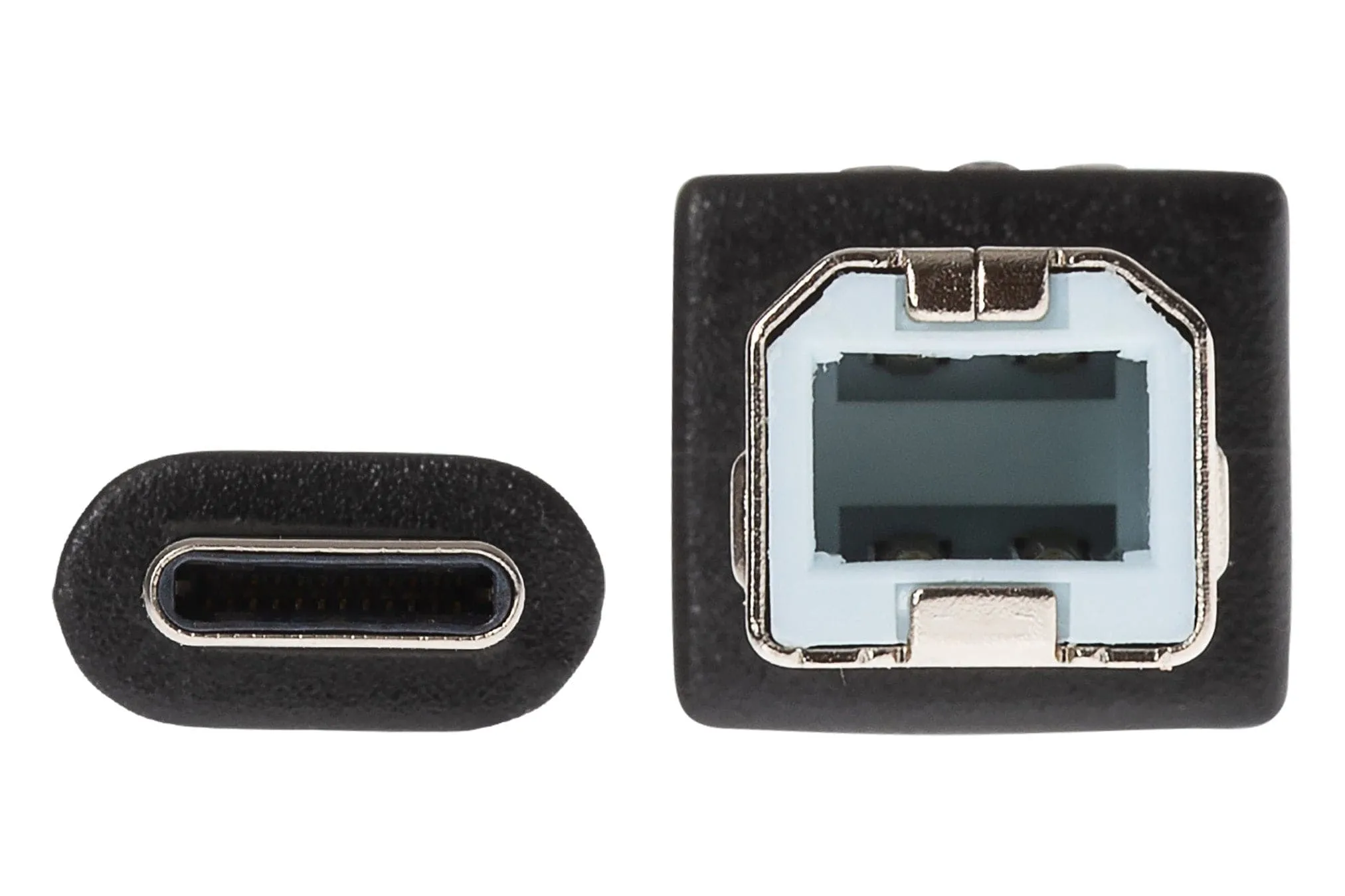 Maplin USB-C to USB-B Cable - Black, 2m