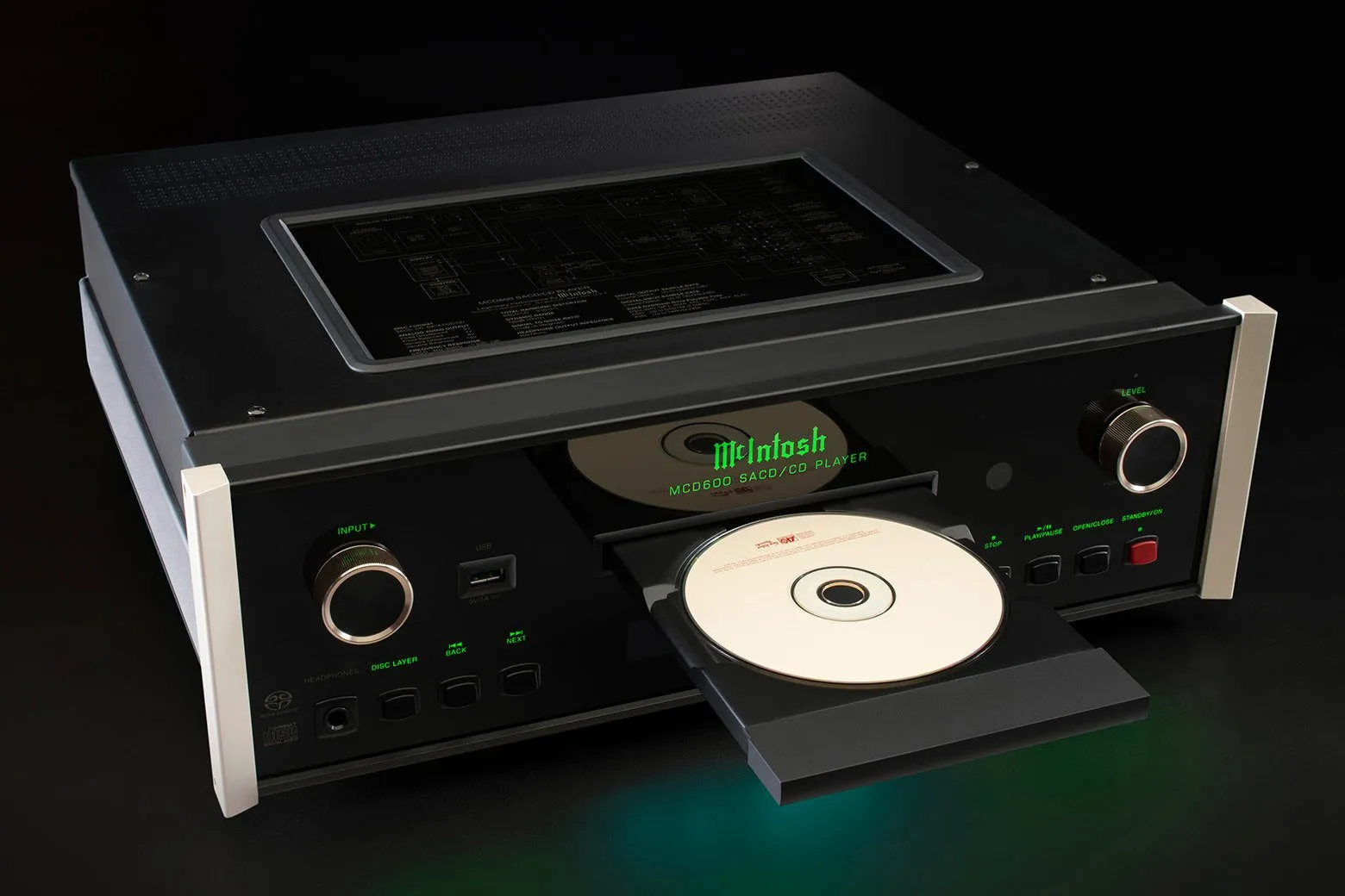 McIntosh MCD600 - 2-Channel SACD/CD Player