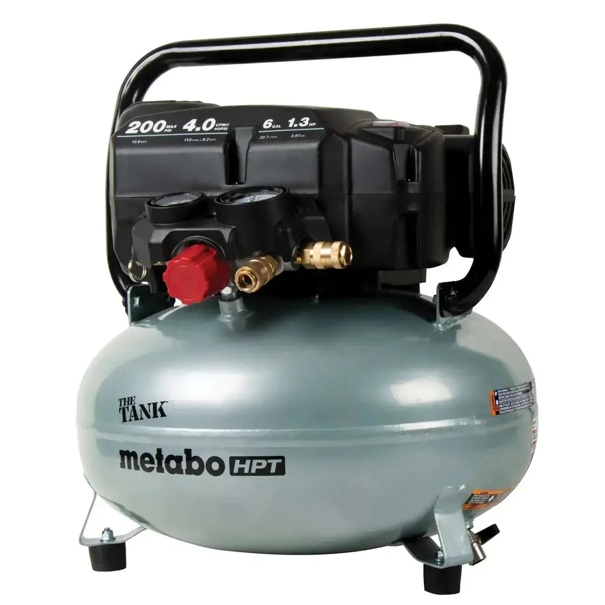 Metabo HPT The Tank 6 Gal 200PSI Pancake Compressor