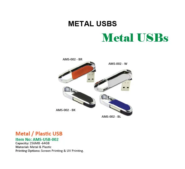 Metal / plastic USB