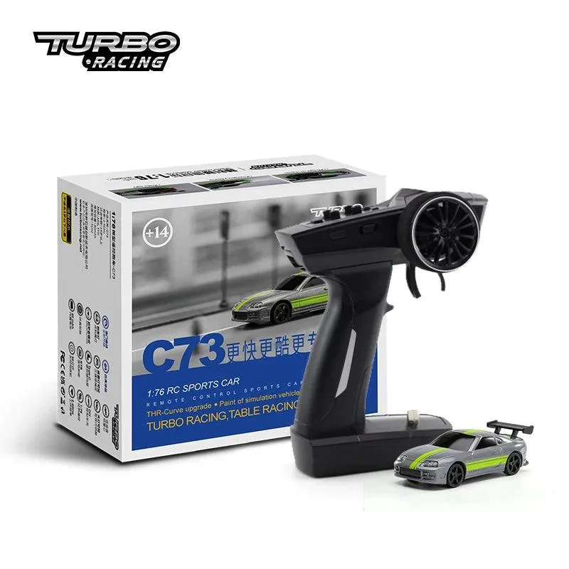 Mini Turbo RC Car Kit: Proportional Remote Control Racing Experience