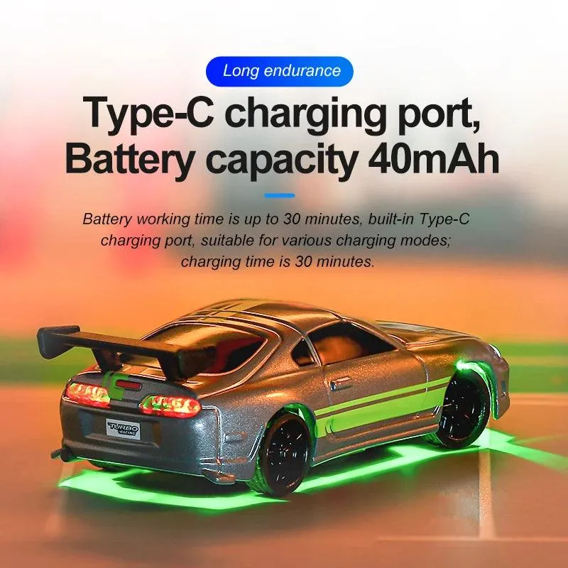 Mini Turbo RC Car Kit: Proportional Remote Control Racing Experience