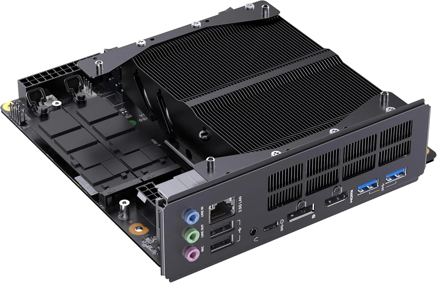 Minisforum BD790i SE ITX 主機板 AMD Ryzen 9 7940HX(16C/32T) 電競迷你電腦 (2 x D5 SoDIMM / 2 x SSD )