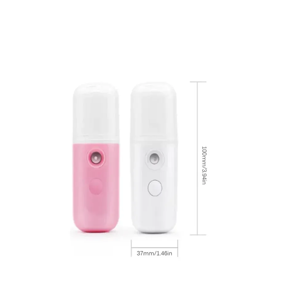 Mist Facial Sprayer USB Humidifier Rechargeable Nebulizer Face Steamer Moisturizing Humidifier Skin Care Tools