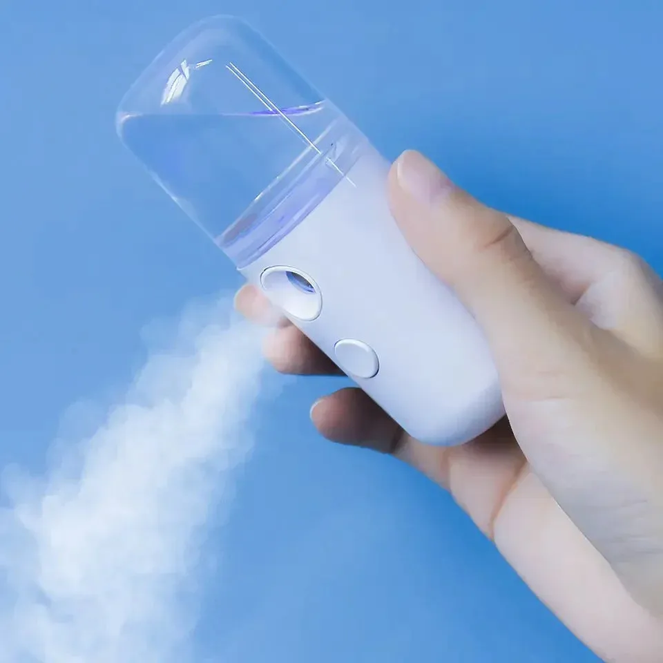 Mist Facial Sprayer USB Humidifier Rechargeable Nebulizer Face Steamer Moisturizing Humidifier Skin Care Tools