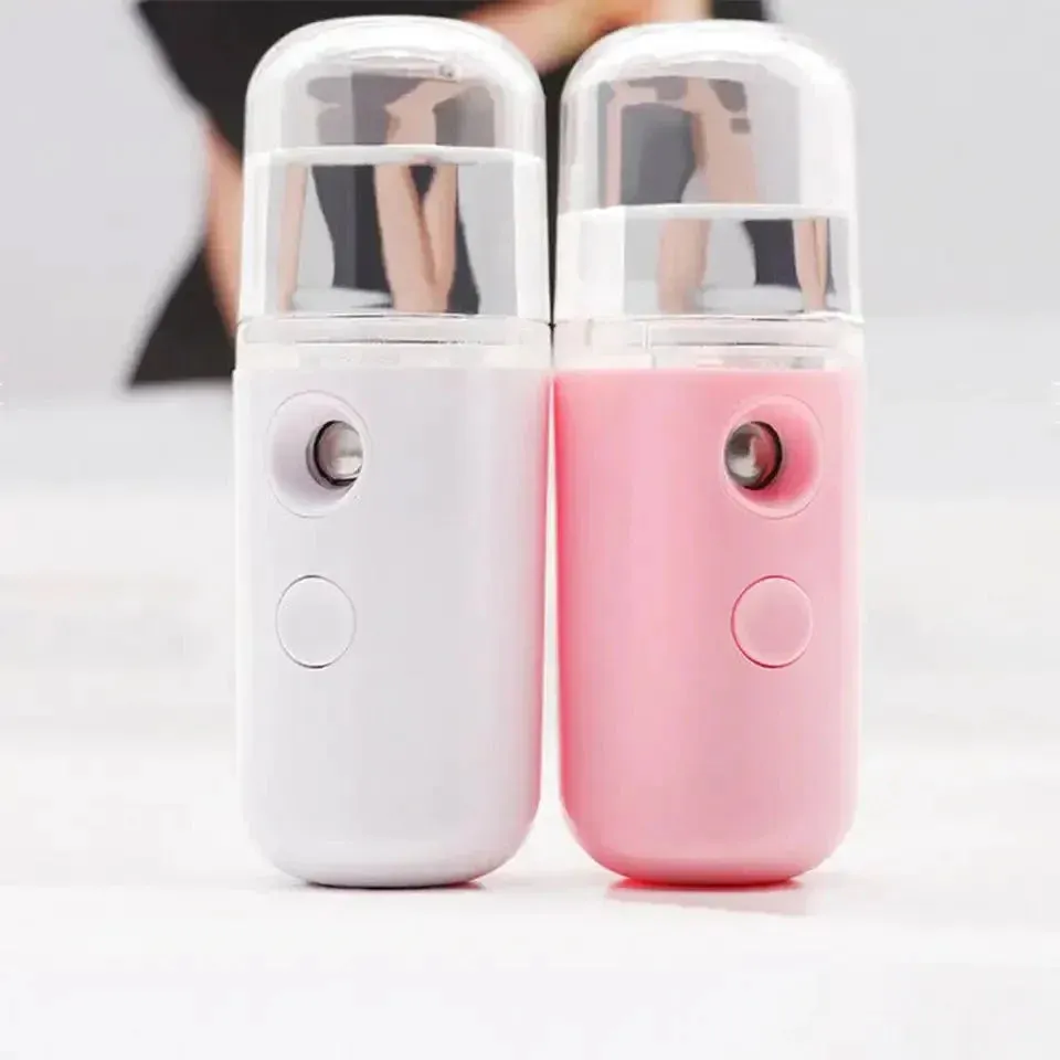 Mist Facial Sprayer USB Humidifier Rechargeable Nebulizer Face Steamer Moisturizing Humidifier Skin Care Tools