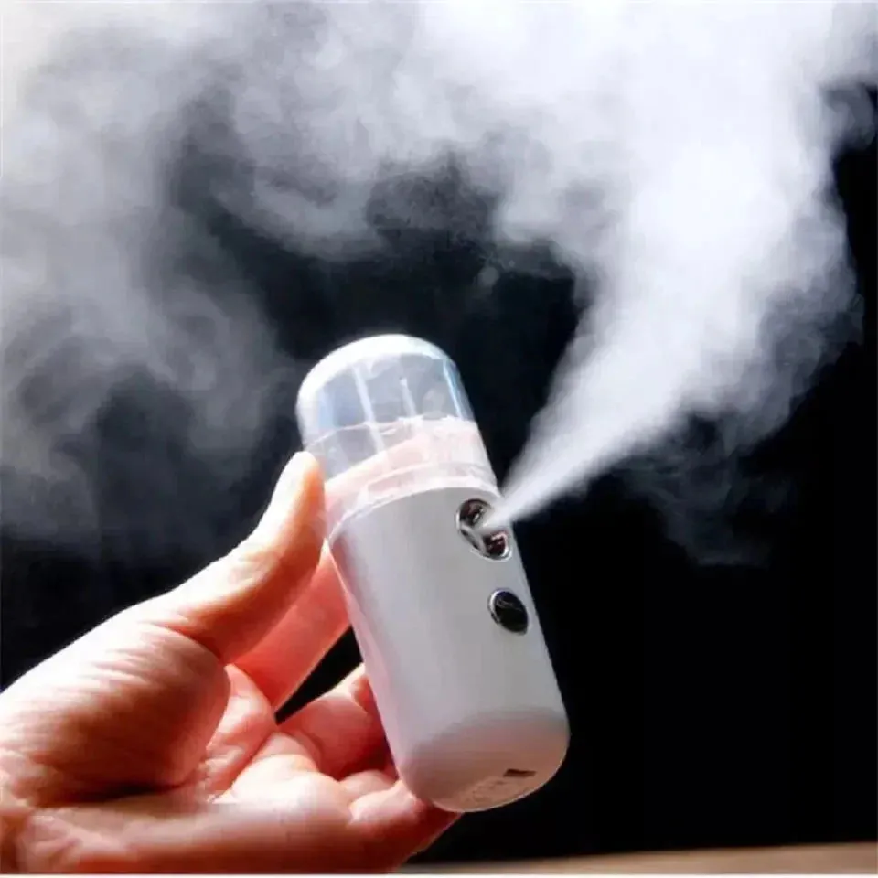 Mist Facial Sprayer USB Humidifier Rechargeable Nebulizer Face Steamer Moisturizing Humidifier Skin Care Tools