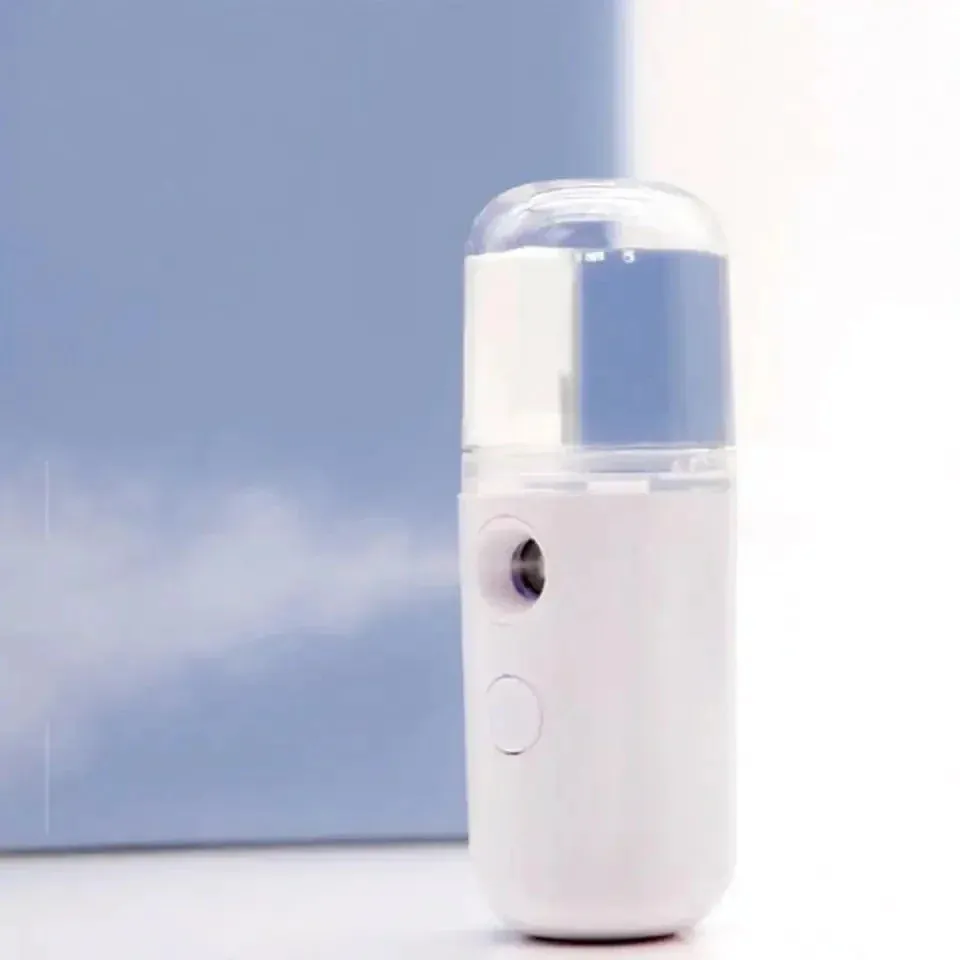Mist Facial Sprayer USB Humidifier Rechargeable Nebulizer Face Steamer Moisturizing Humidifier Skin Care Tools