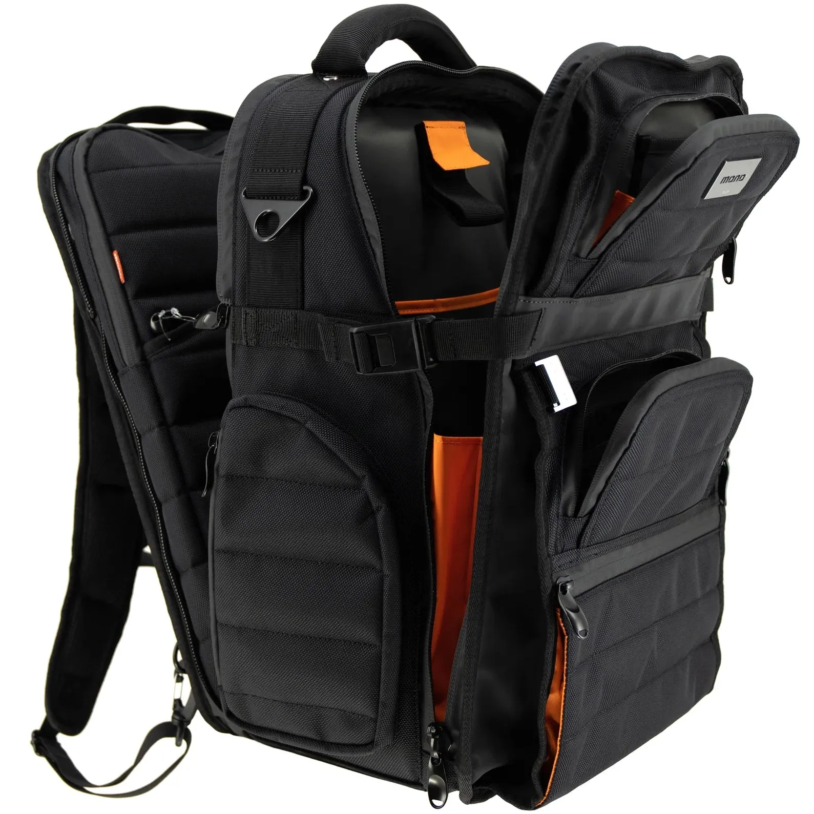 MONO M80-FLY-ULT-BLK Classic FlyBy Ultra Backpack, Black