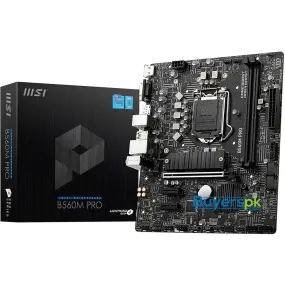 Msi B560m Pro e Motherboard