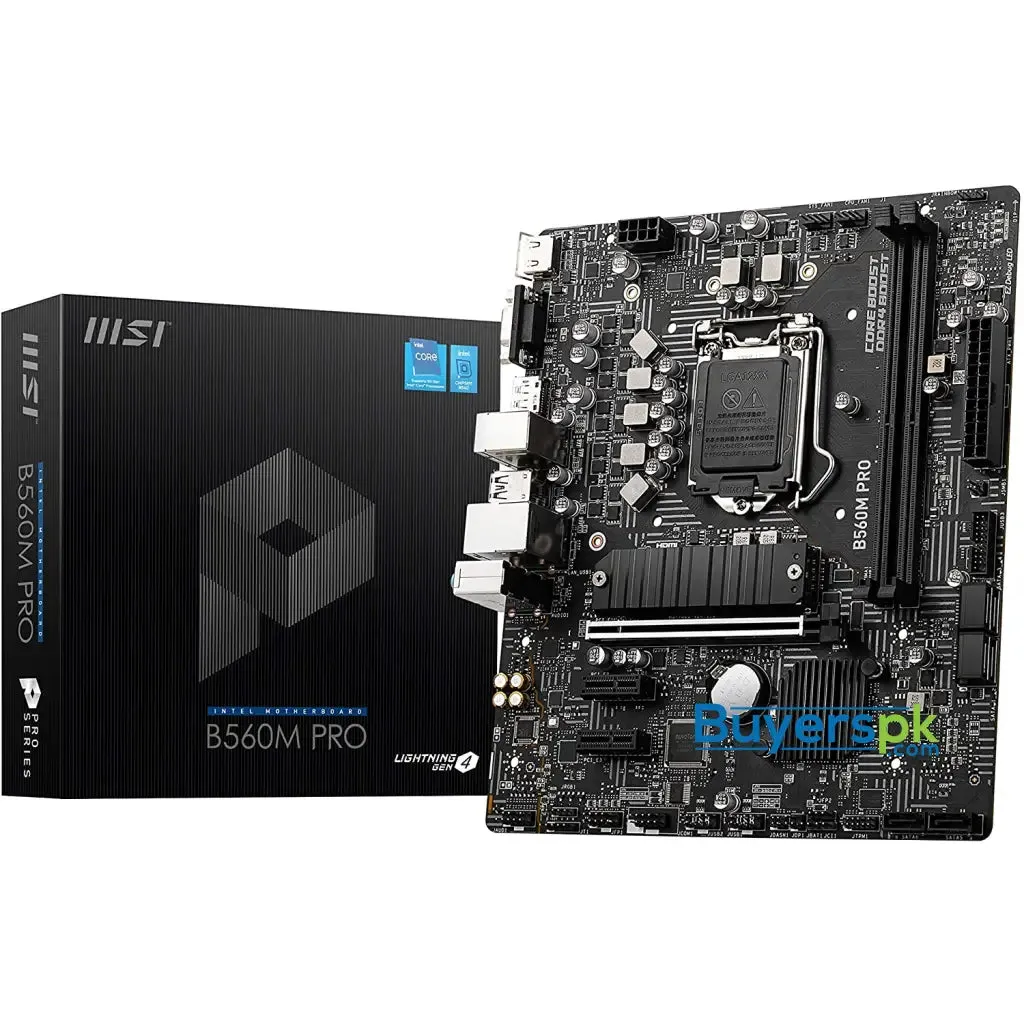 Msi B560m Pro e Motherboard