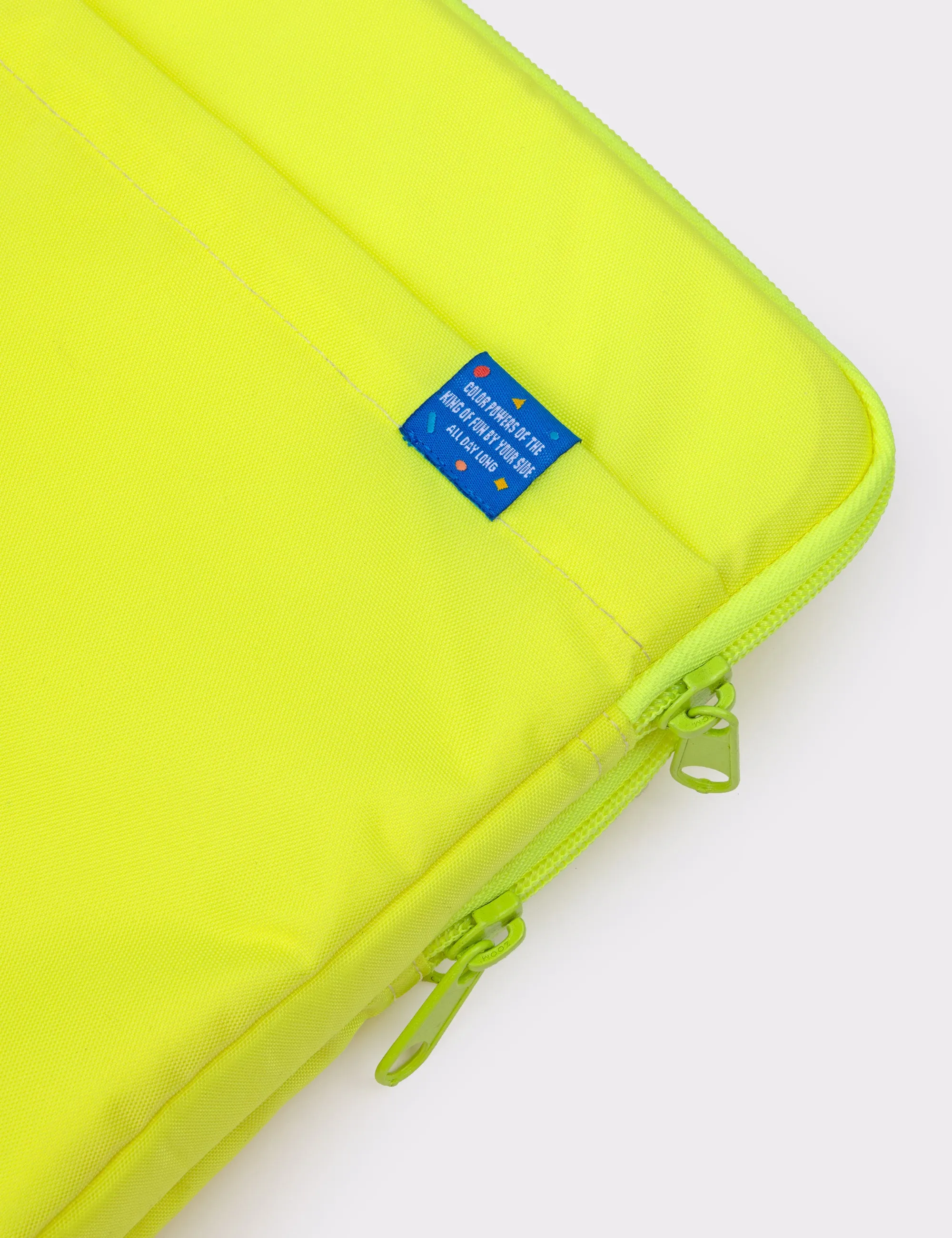 Neon Yellow 13/14" Laptop Case
